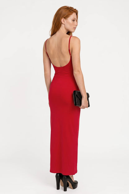 Edel Maxi-Kleid mit feinen Trägern