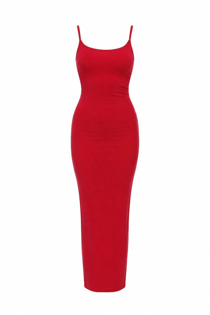 Edel Maxi-Kleid mit feinen Trägern