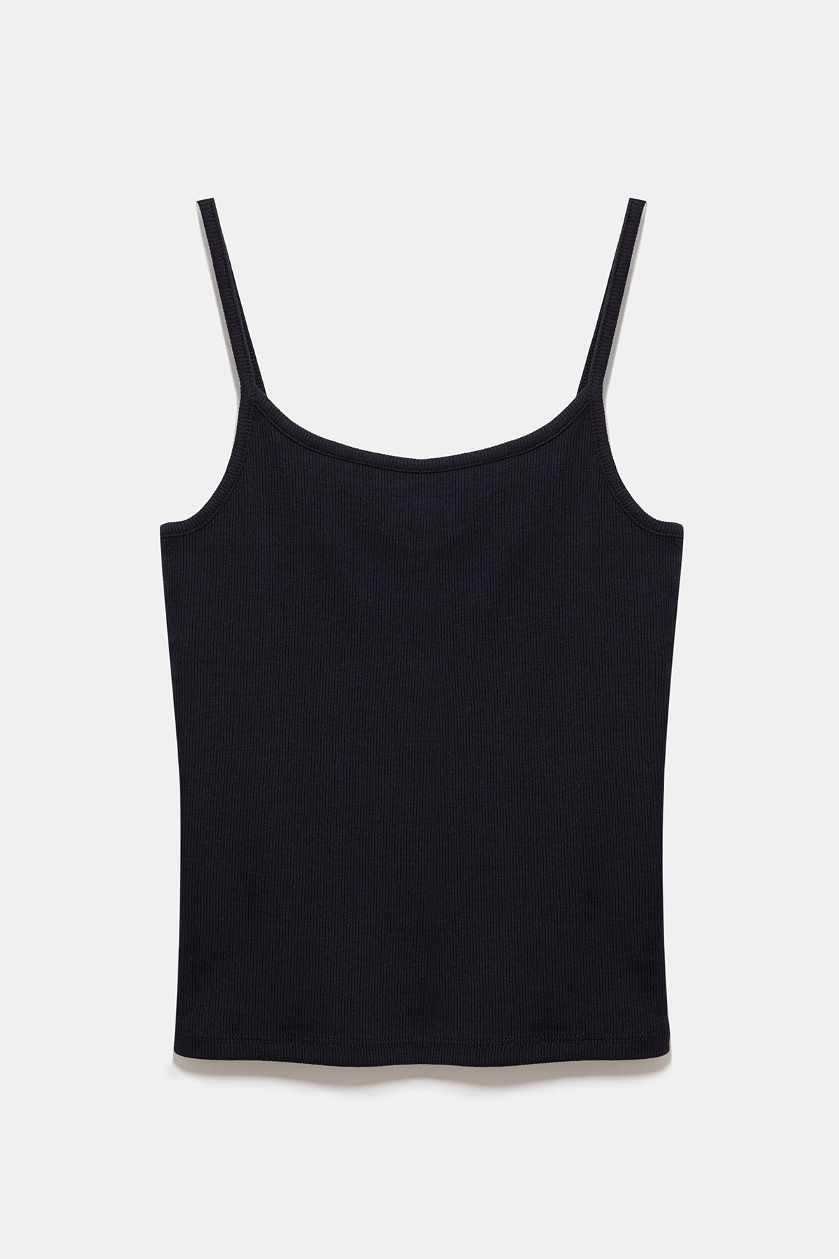 Baumwoll-T-Shirt mit dünnen Trägern