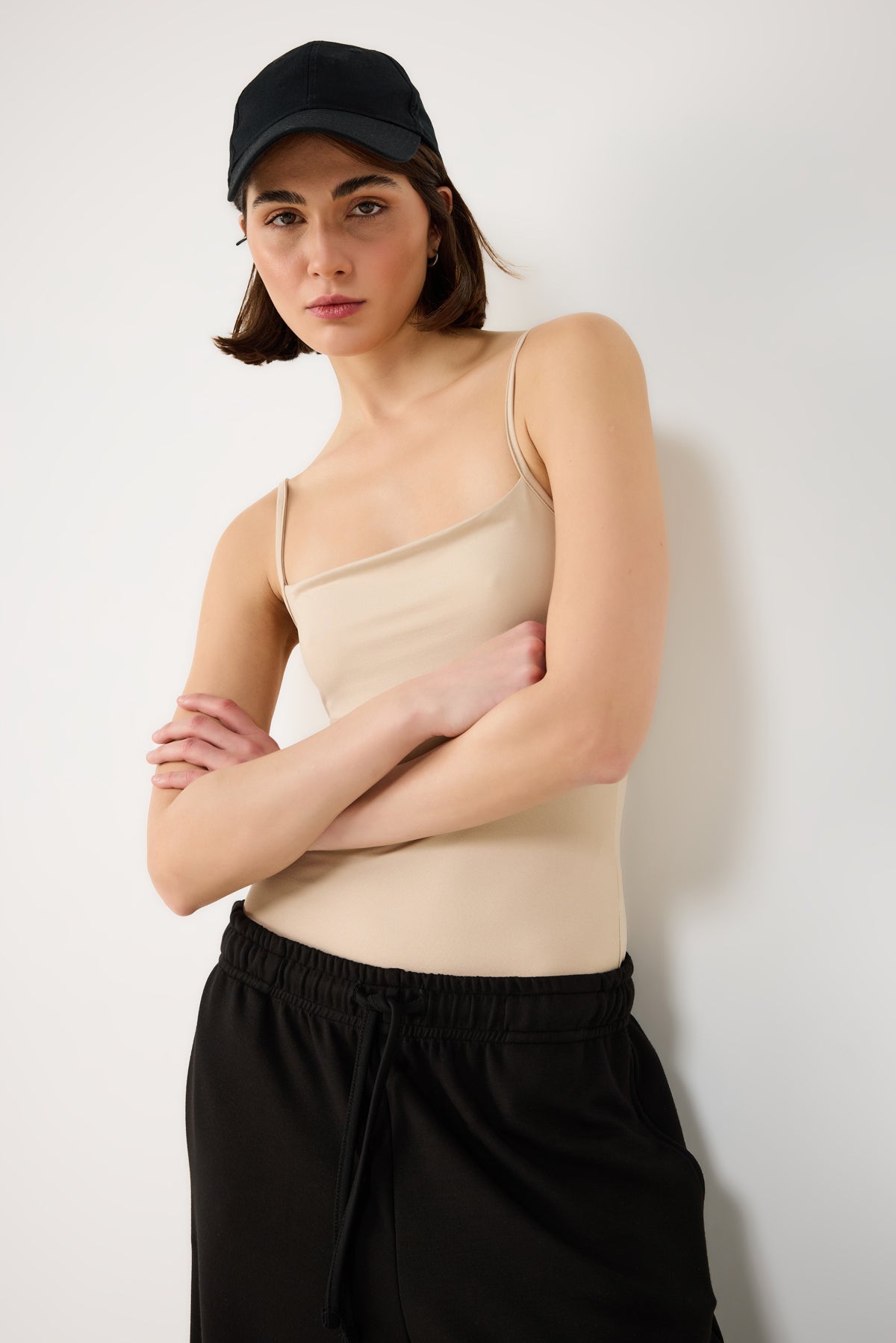 dünn trägerloser Body