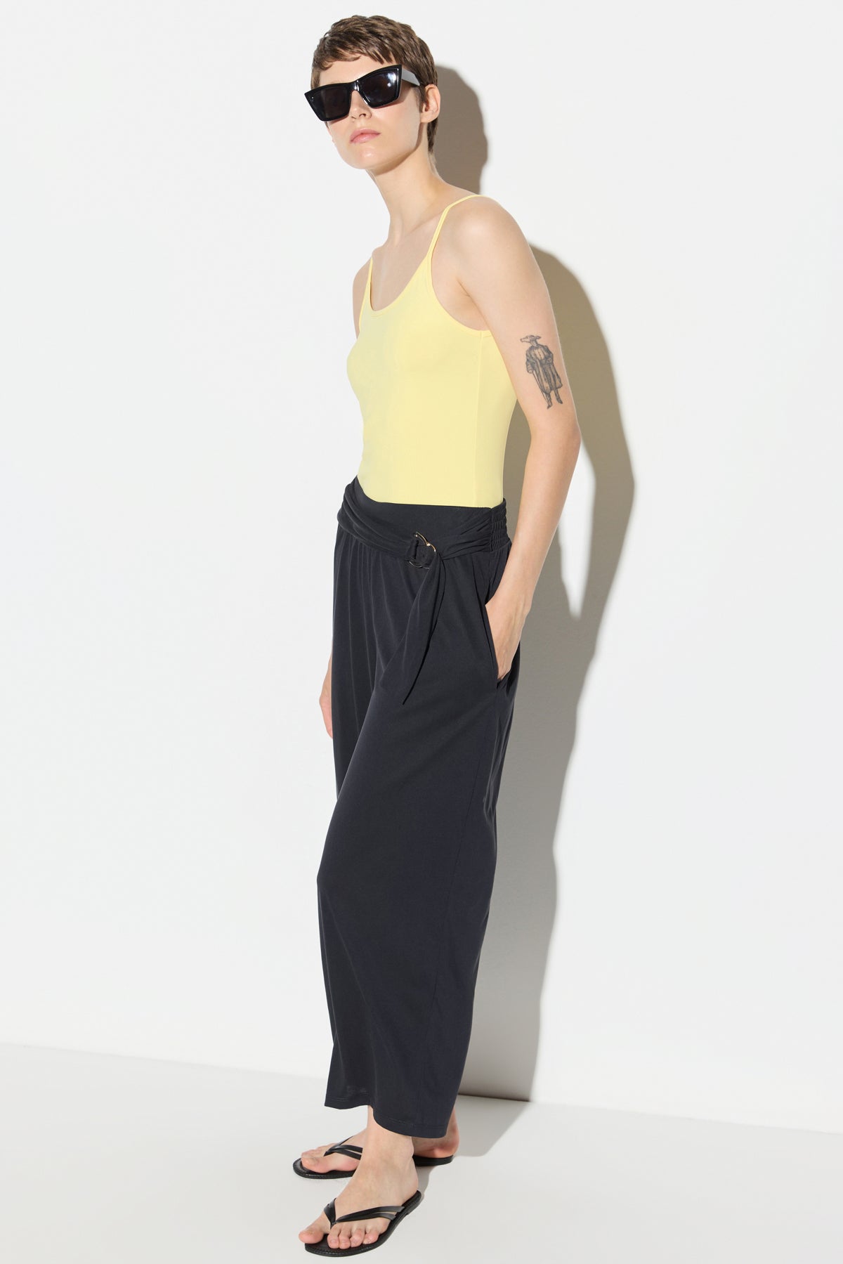Bluse mit dünnen Trägern