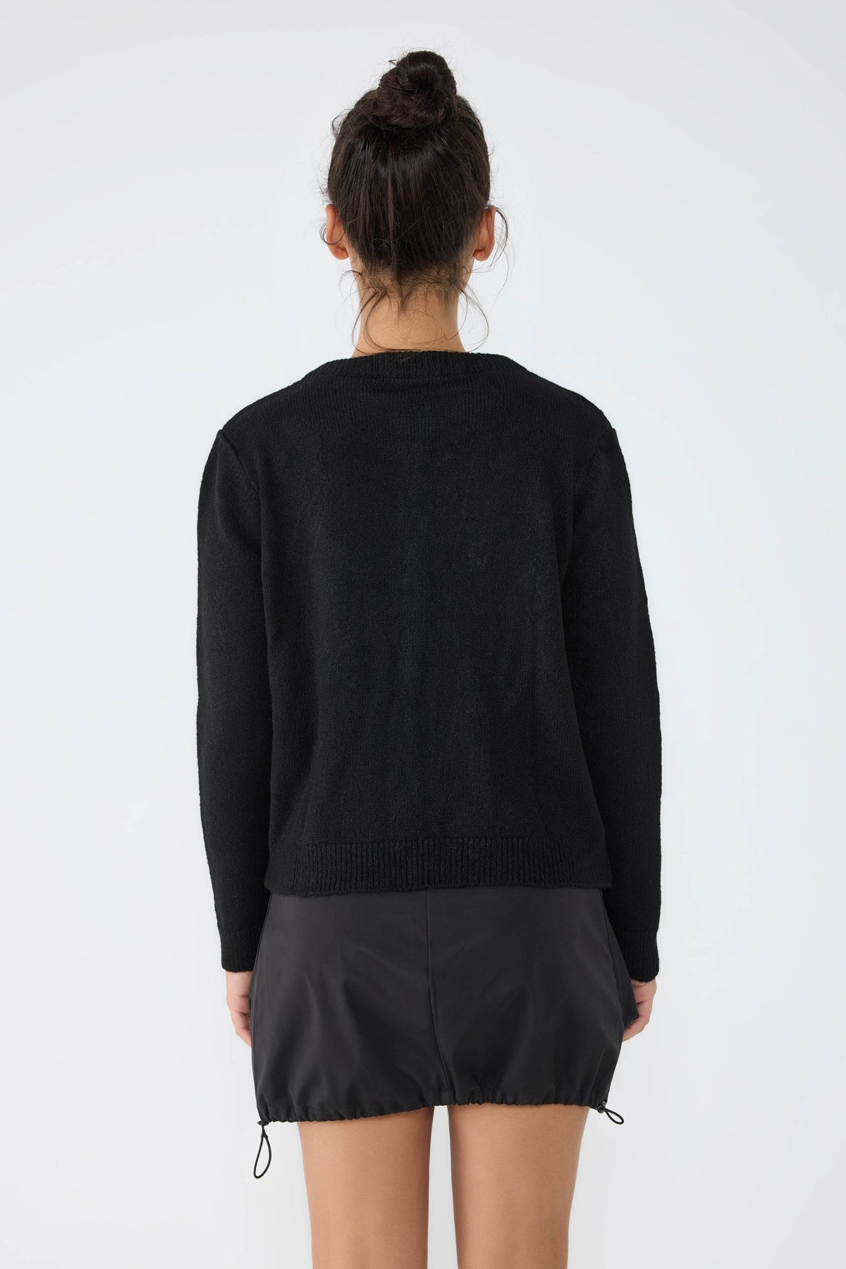 Perlenbesetzter Cardigan
