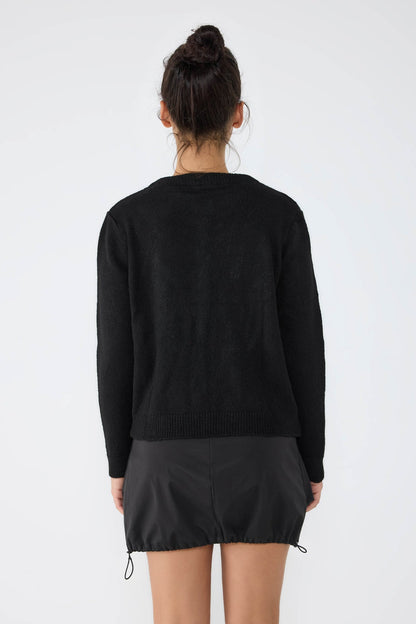 Perlenbesetzter Cardigan