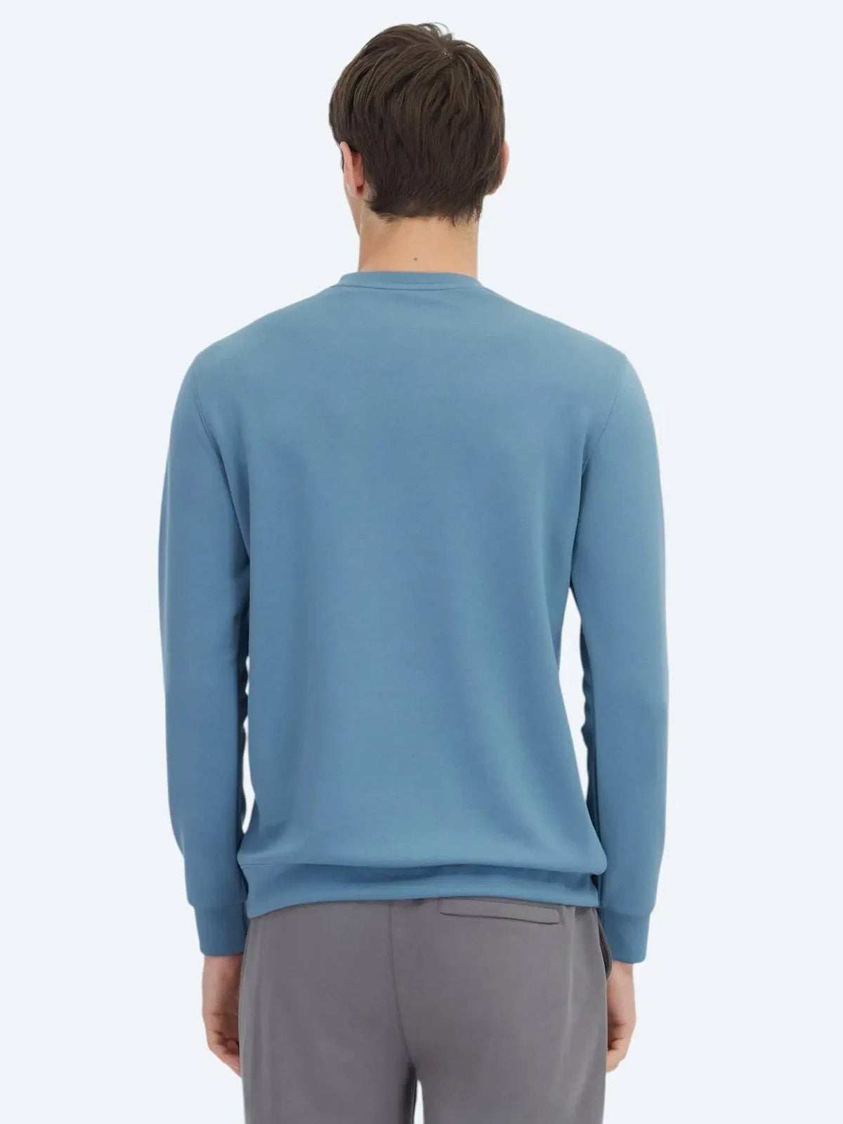 Indigo Rundhals Sweatshirt