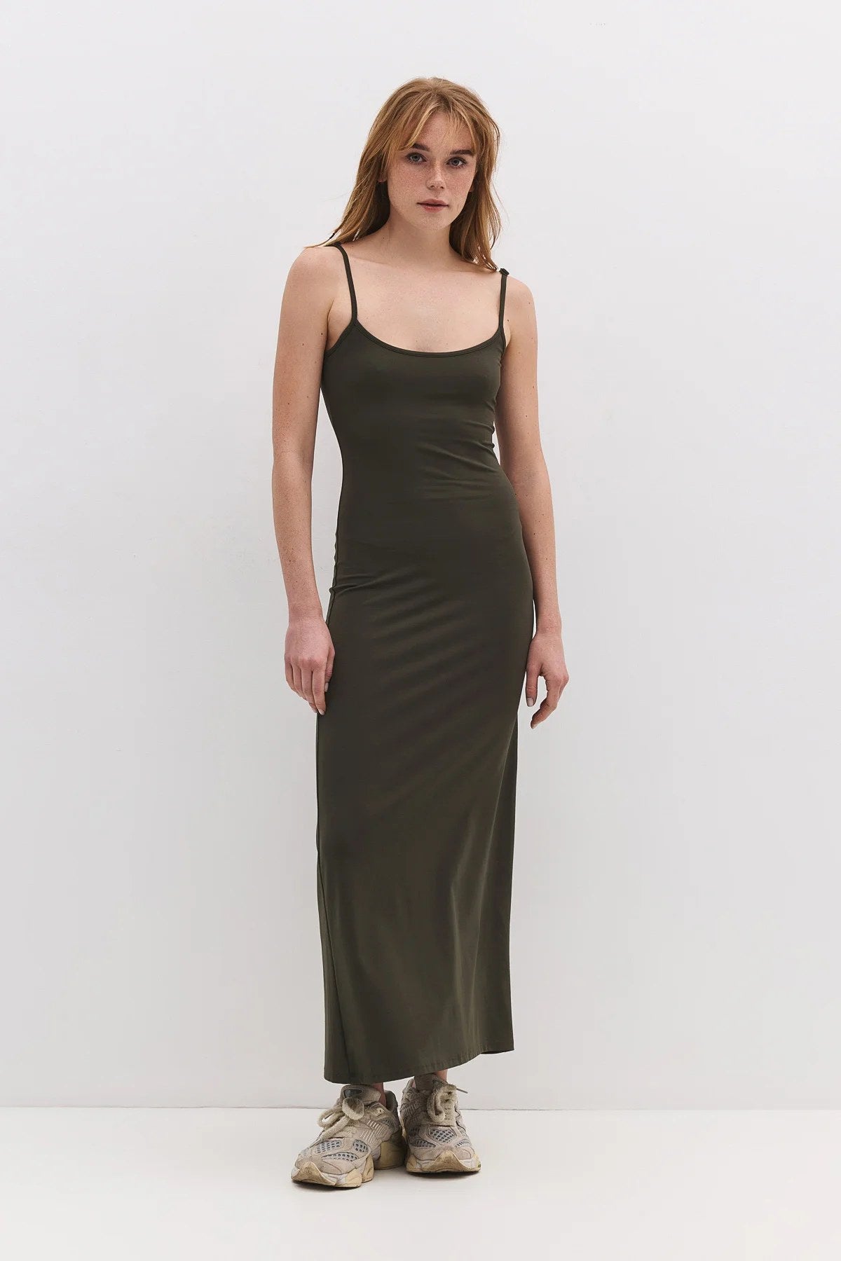 Maxikleid mit Trägern
