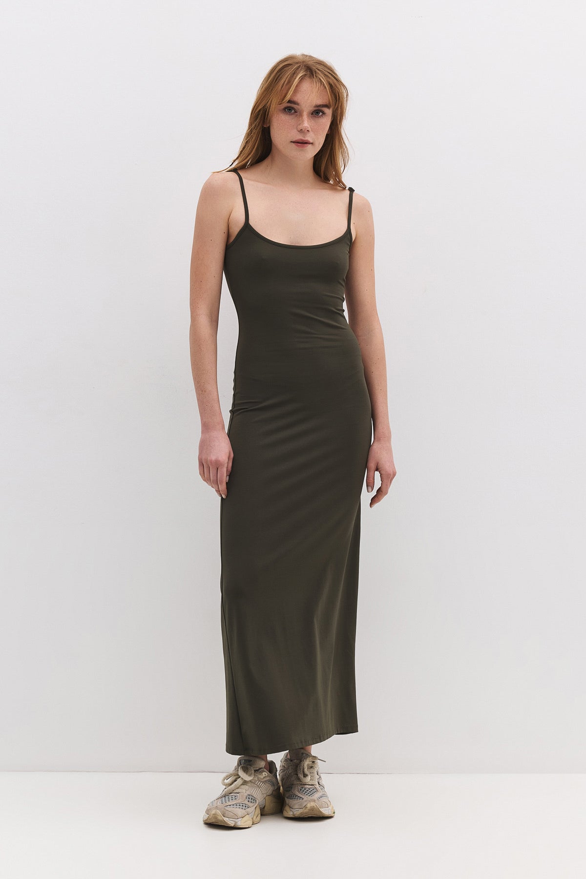 Maxikleid mit Trägern