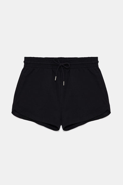 Basic-Shorts mit elastischem Bund