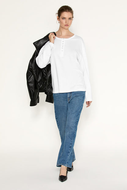 ISALORE Damen Bio-Baumwollbluse