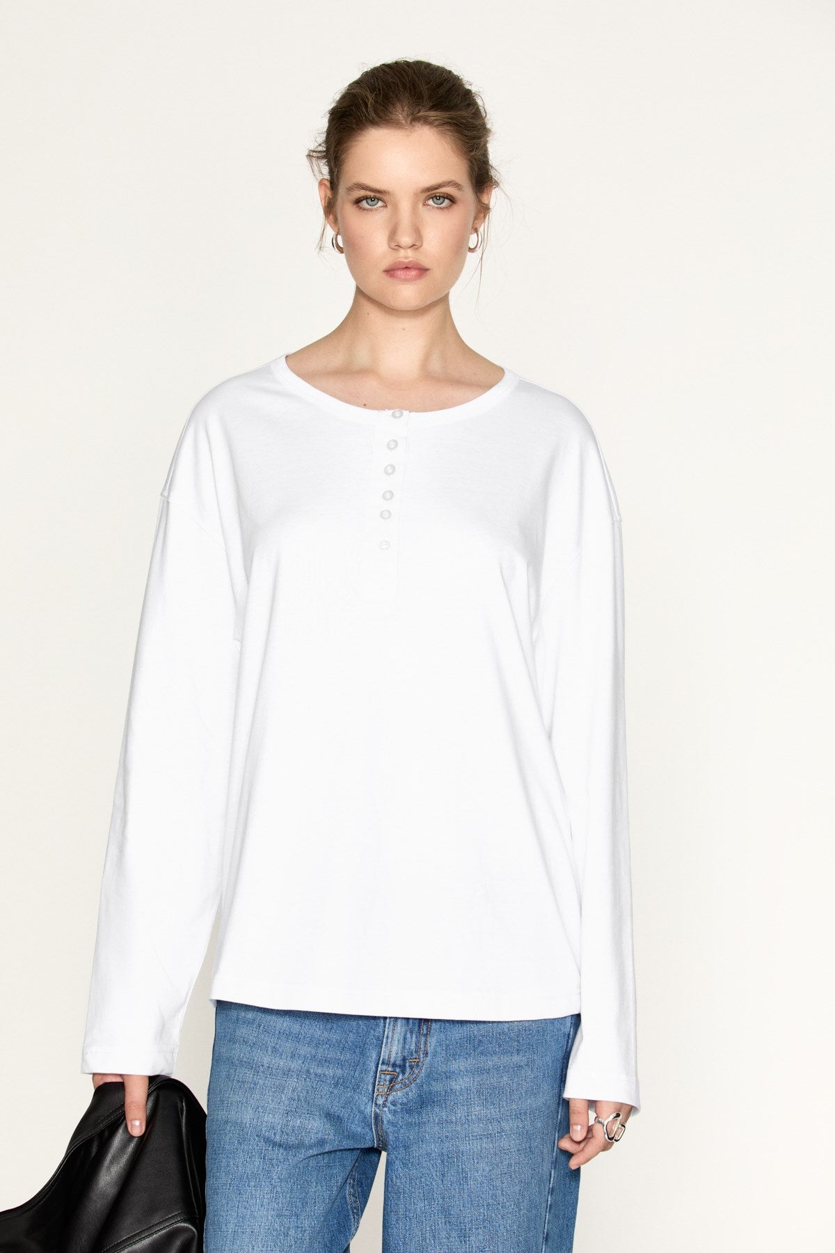 ISALORE Damen Bio-Baumwollbluse