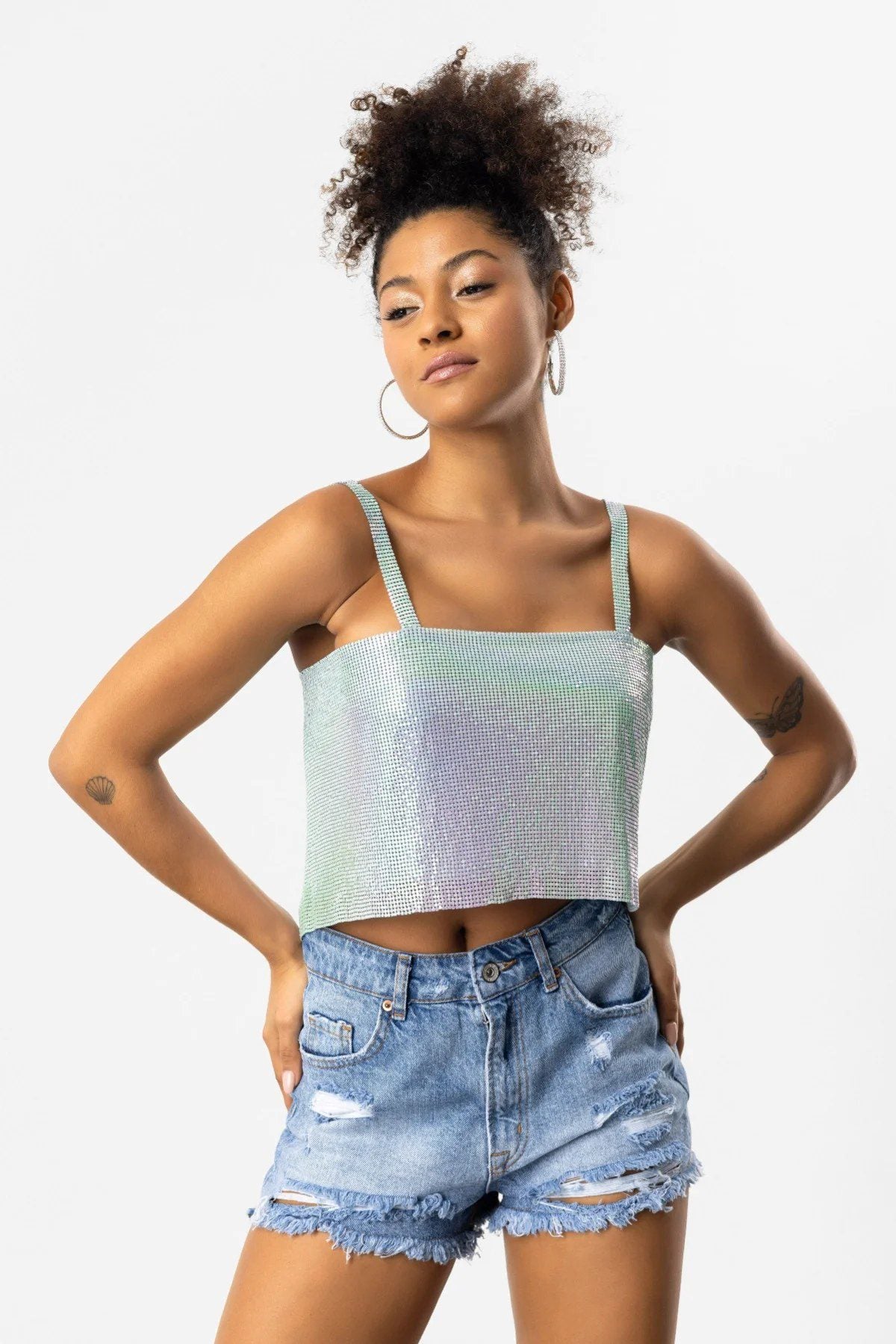 Funkelndes Bustier