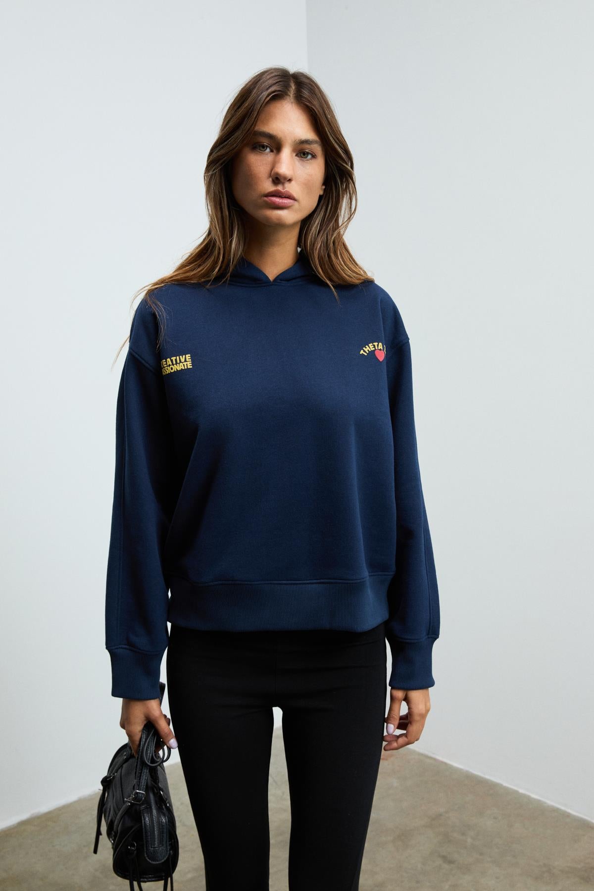 ISROP Damen Bedruckter Hoodie