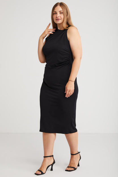 Iveta Midi Kleid Große Größen