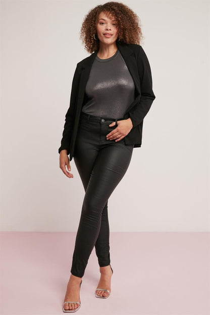 JAMILA Damen Jeansblazer Jacke