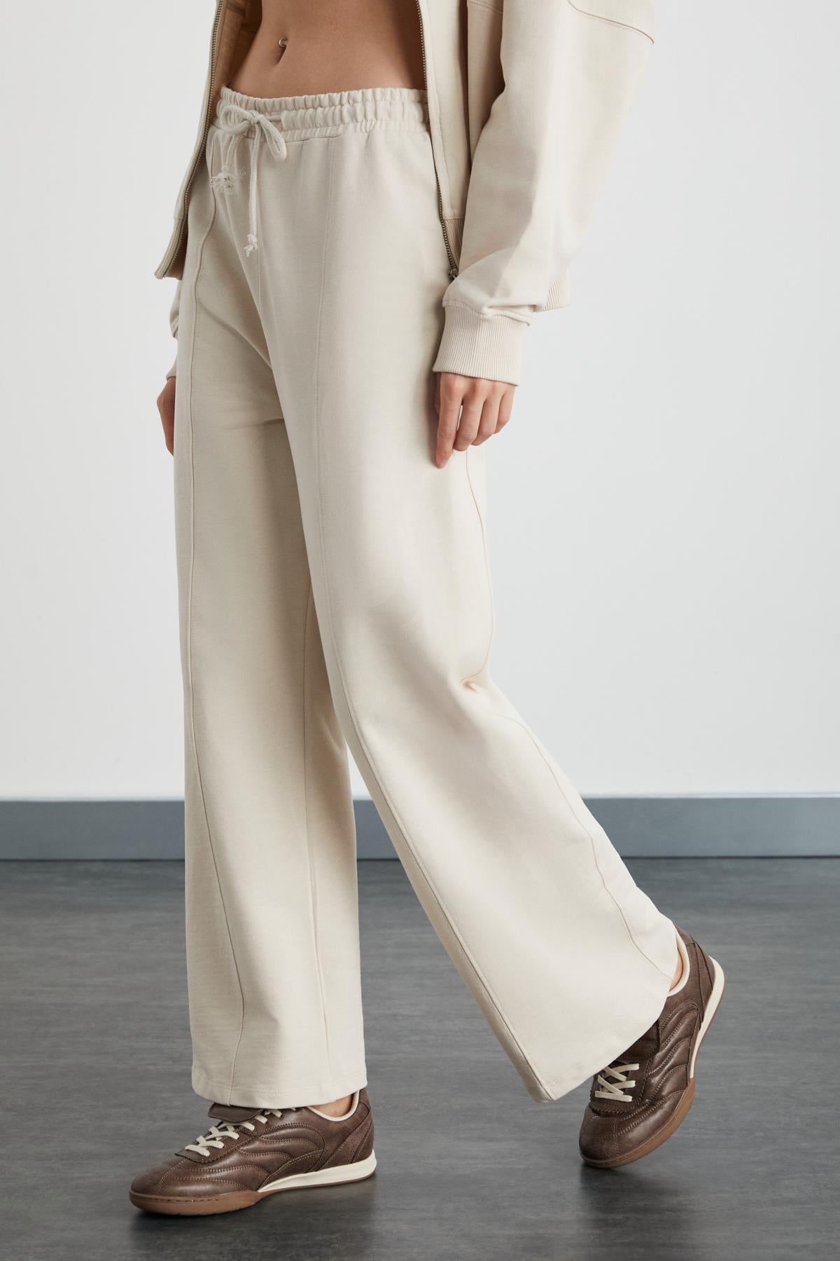 ETHIQUET JANICE Damen Jogginghose Beige