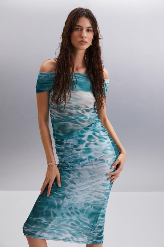 JAVIERA Slim Fit Bedruckter Rock
