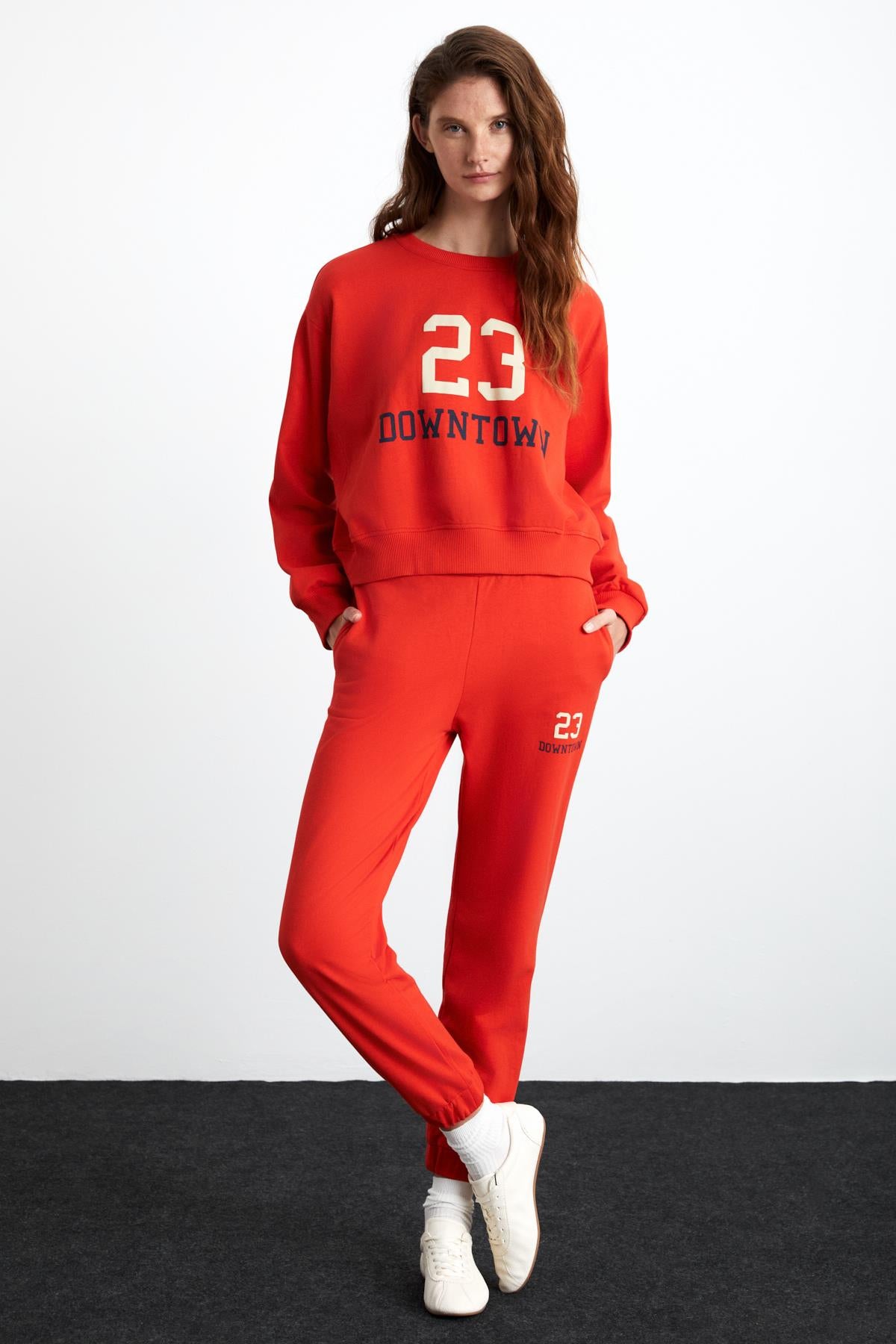 JENNIE Damen Bio-Baumwoll Jogger