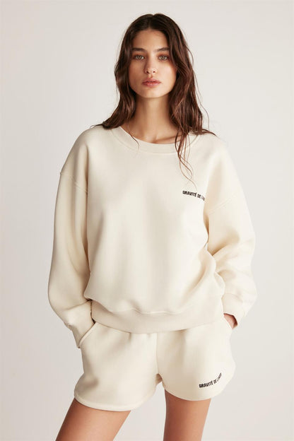 JENNIFER Damen Oversized Sweatshirt