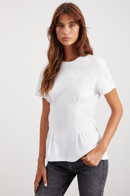 JESSIA Damen Bio-Baumwoll T-Shirt Rundhals