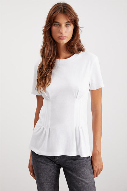 JESSIA Damen Bio-Baumwoll T-Shirt Rundhals