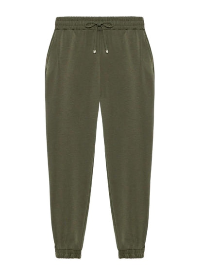 Jogginghose mit schmalem Bein und elastischem Bund