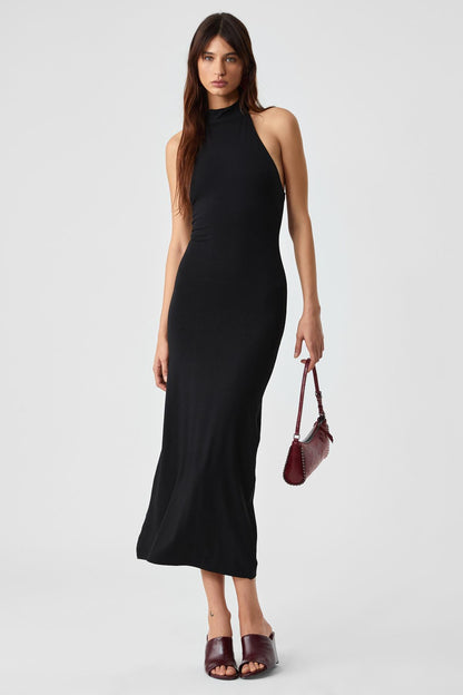 JOJOSE Damen Rollkragen Kleid