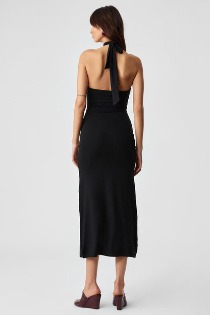 JOJOSE Damen Rollkragen Kleid