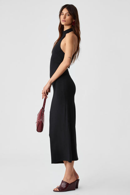 JOJOSE Damen Rollkragen Kleid