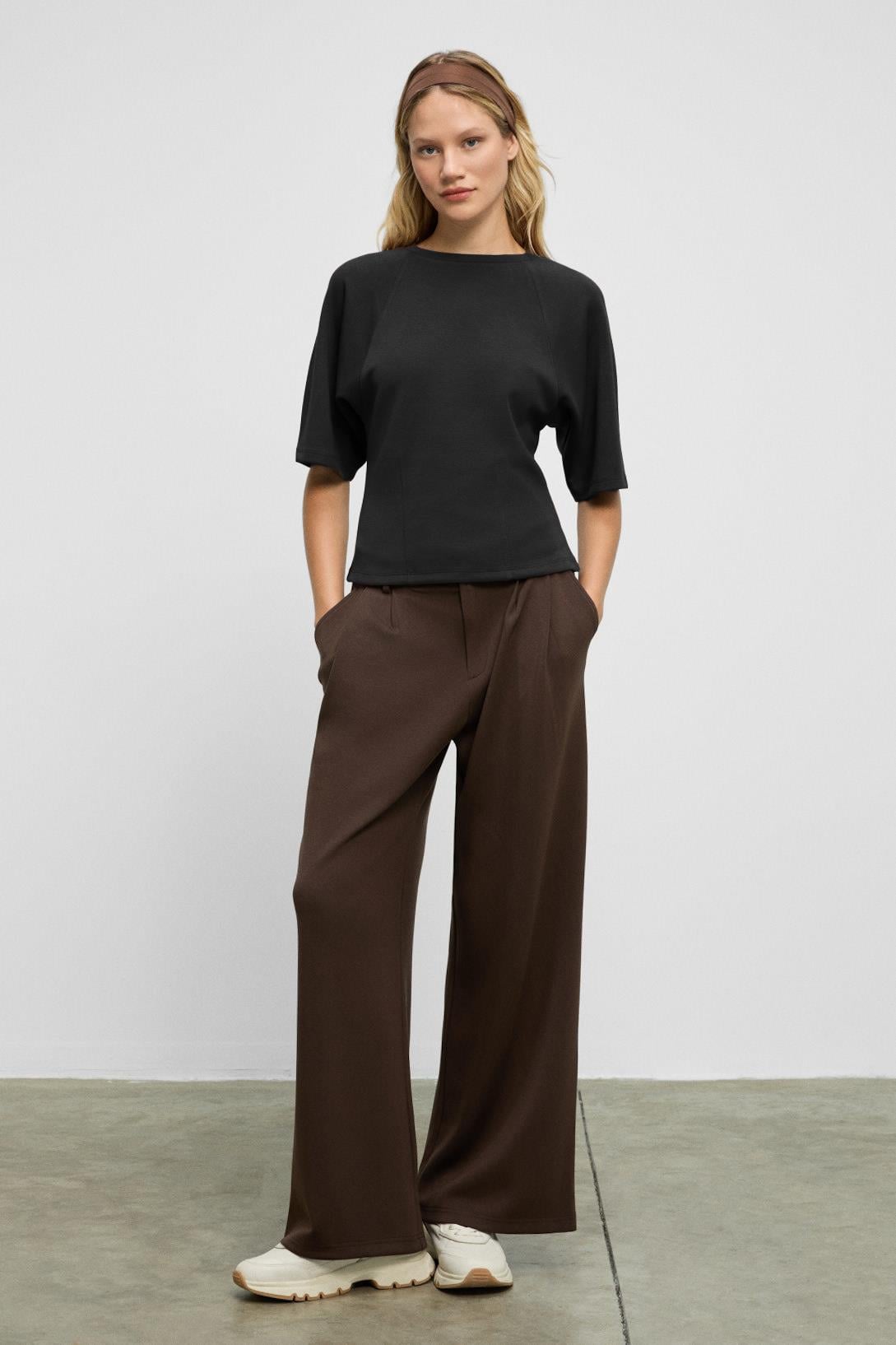 JOLIEZA Damen Raglan-Bluse locker