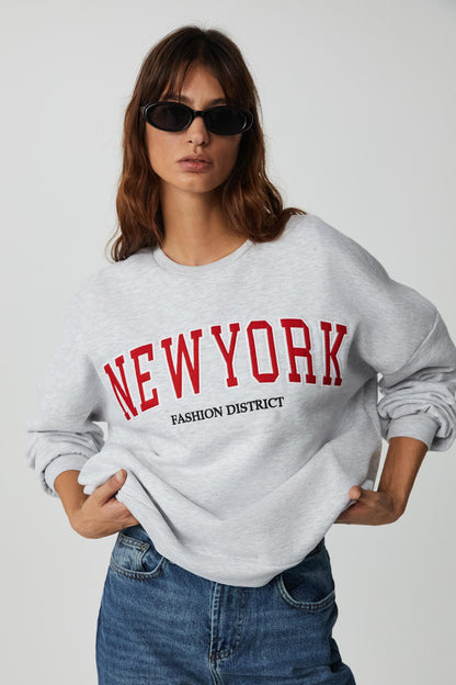 JORDIN Damen Oversize Sweatshirt