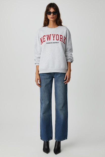 JORDIN Damen Oversize Sweatshirt