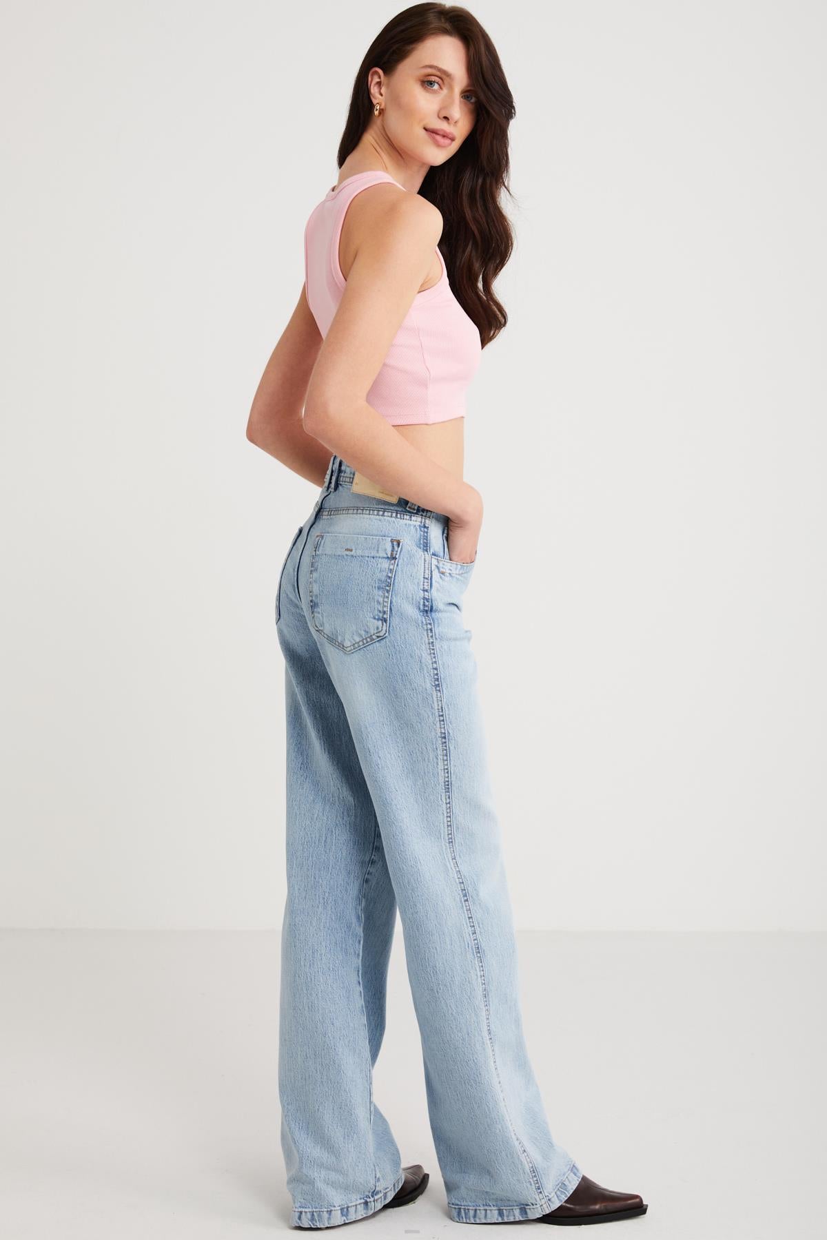 ETHIQUET Joyce Damen Slim Fit Cropped Weste Rosa