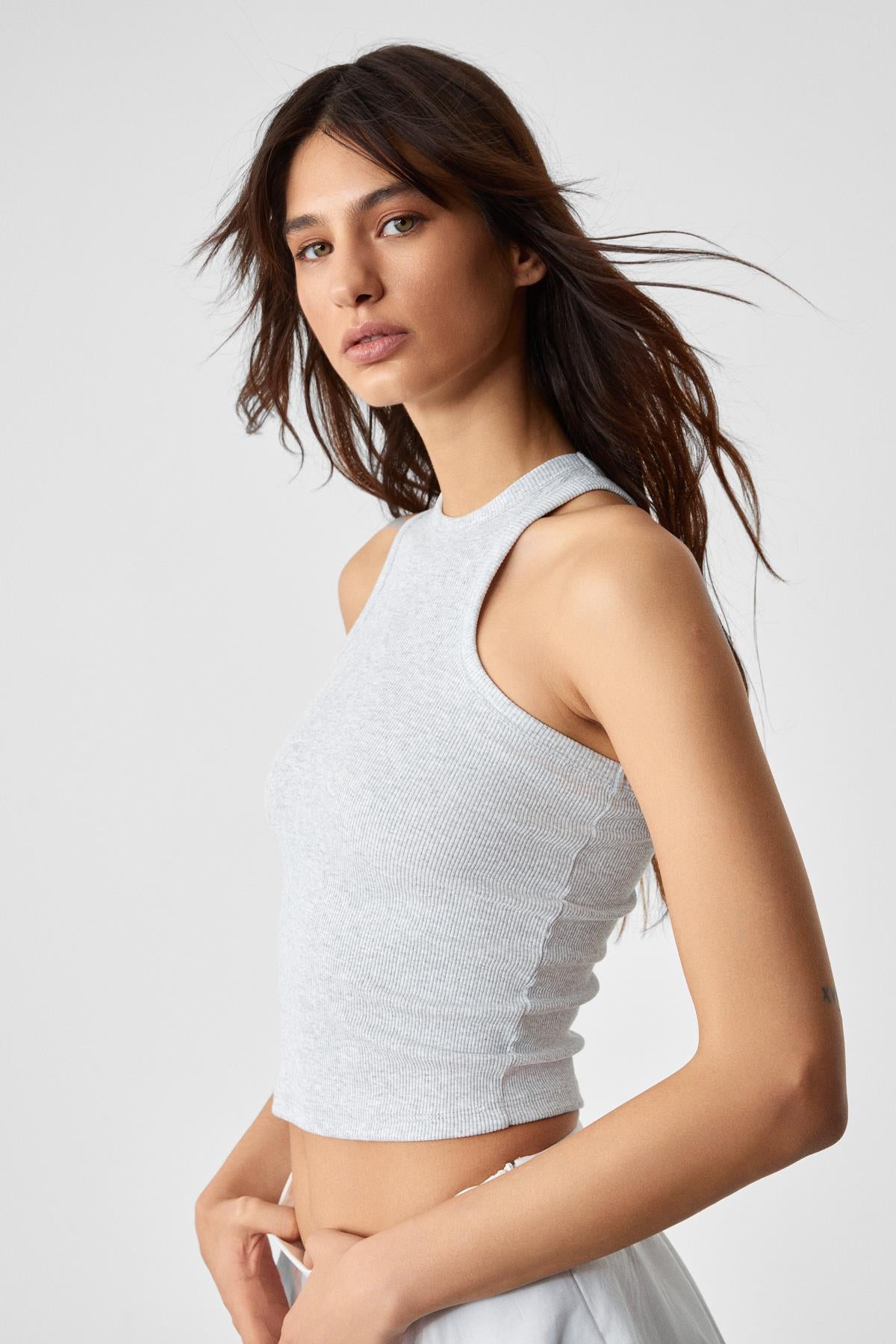 JROKSY Damen Slim Neckholder-Weste