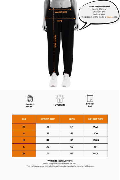 JUSTEVER Damen Jogginghose mit Gummibund
