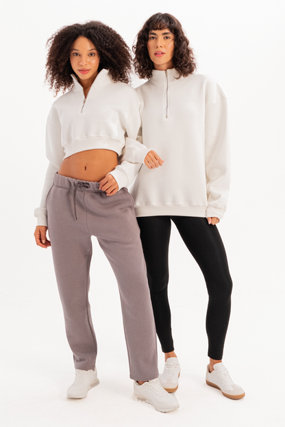 Damen Jogginghose mit Fleece-Futter