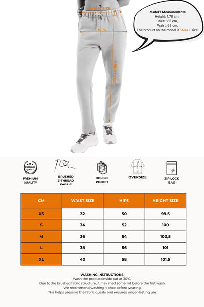 Damen Jogginghose mit Fleece-Futter