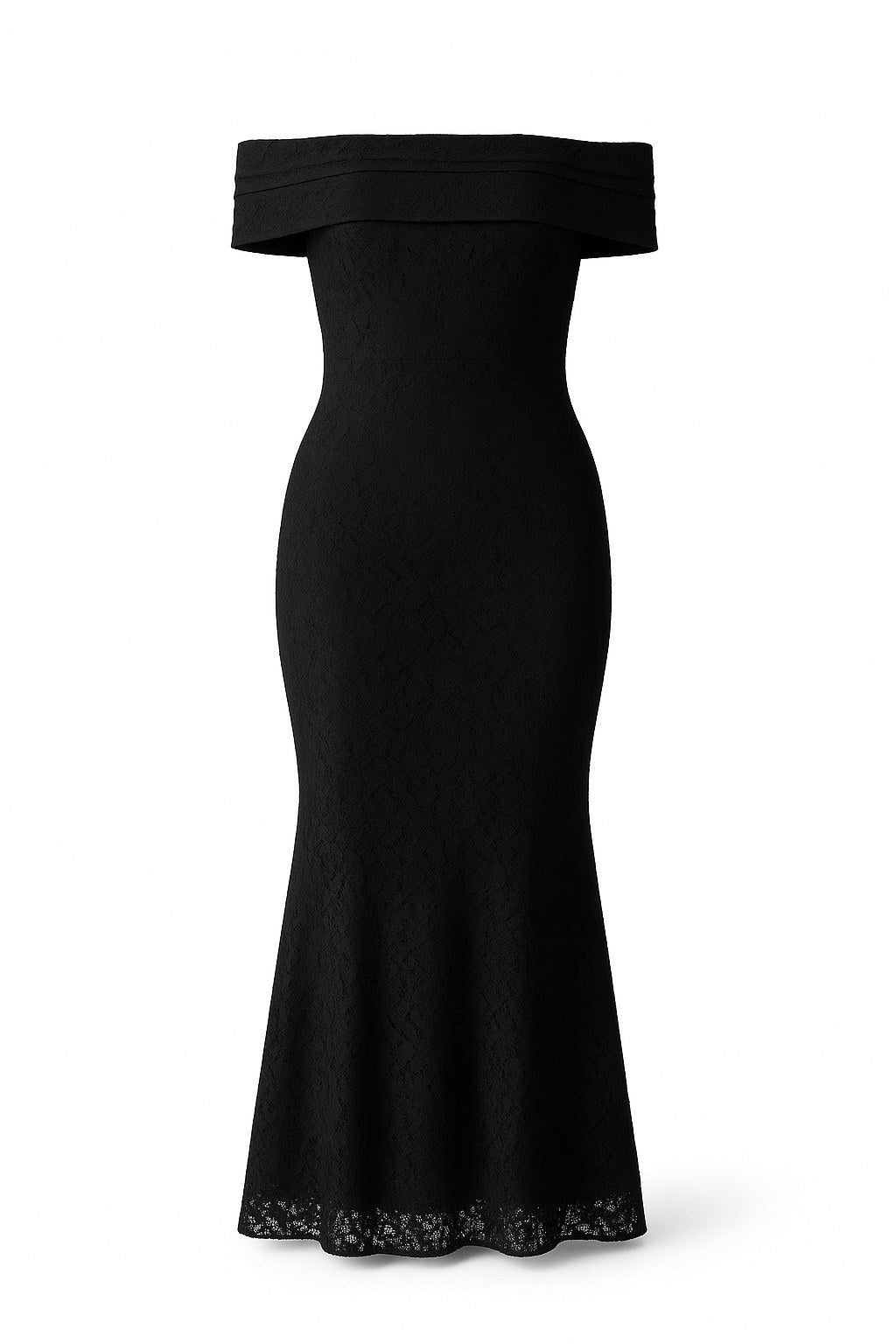Damenkleid aus gefüttertem Spitzenstoff, Madonna-Ausschnitt, ärmellos, burgunderrot, Brautkleid 367