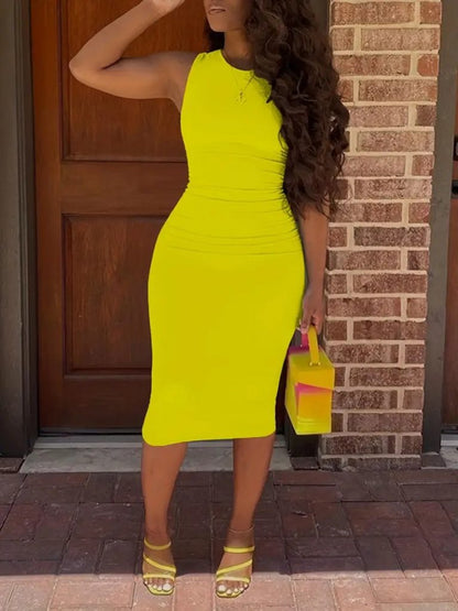 JANE'S Damen Bodycon Midi Länge Neoprenanzug