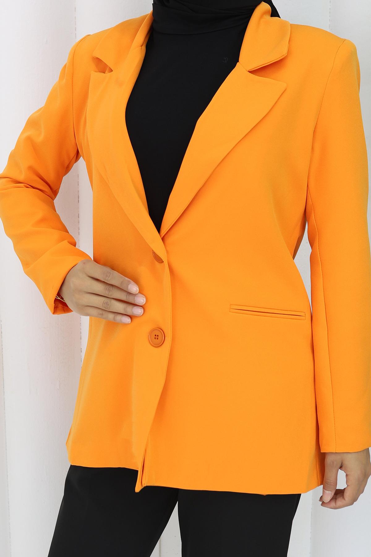 Damen Schwarze Jacke - Stil 6146