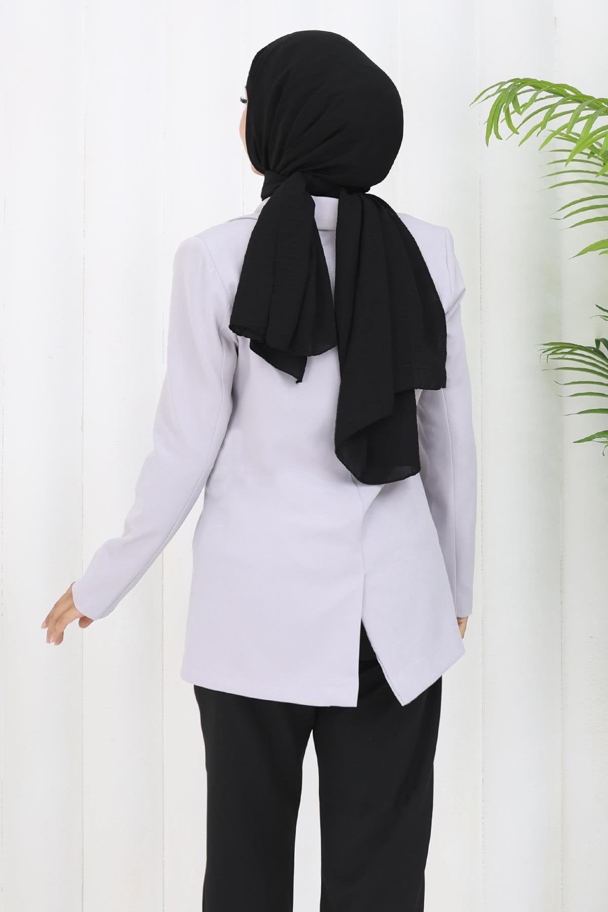 Damen Schwarze Jacke - Stil 6146