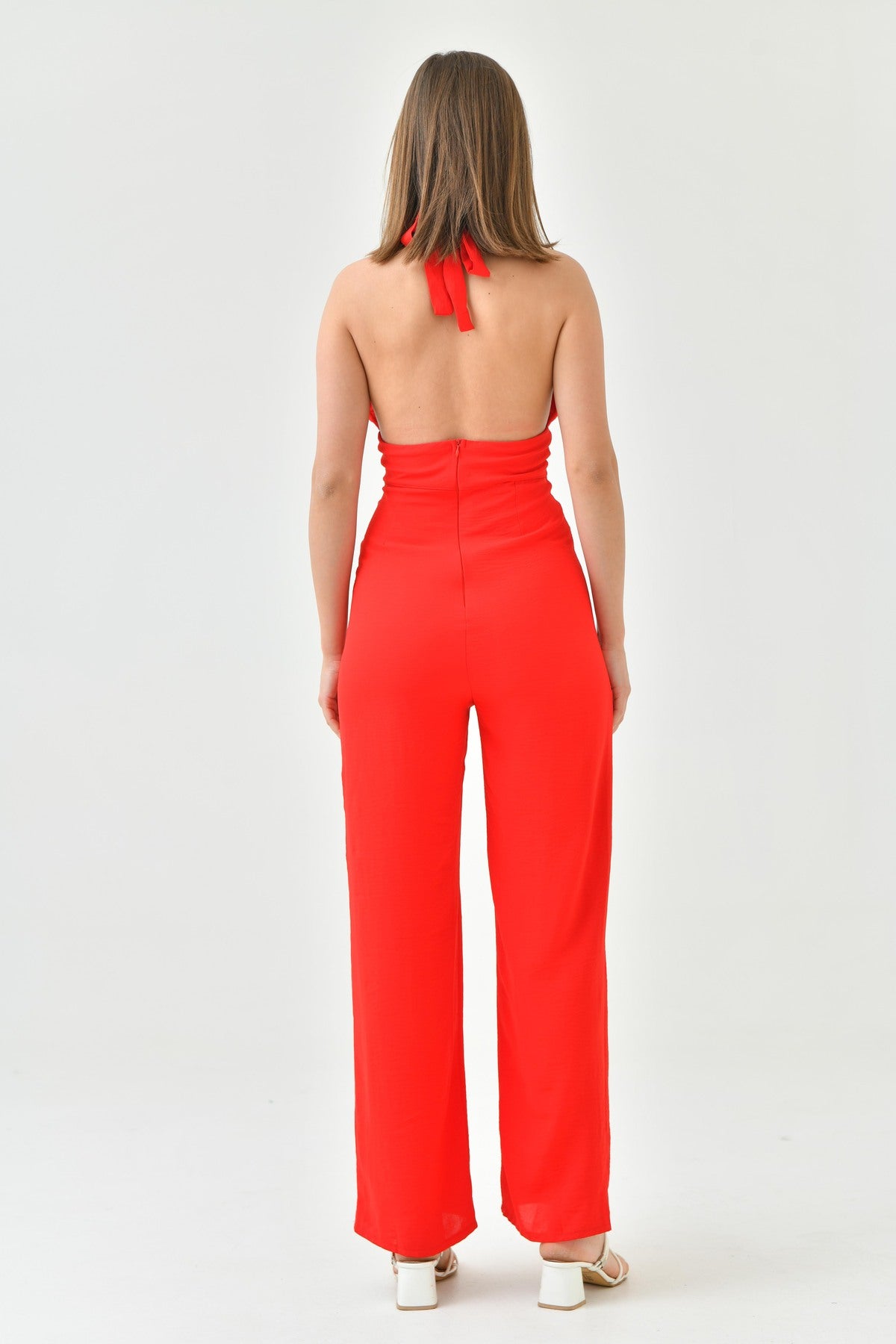 Jumpsuit mit weitem Bein