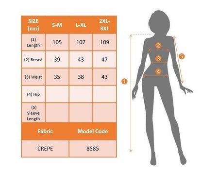 JANE'S Damen Kurzarm Doppelreihiger Volantrock Kreppkleid