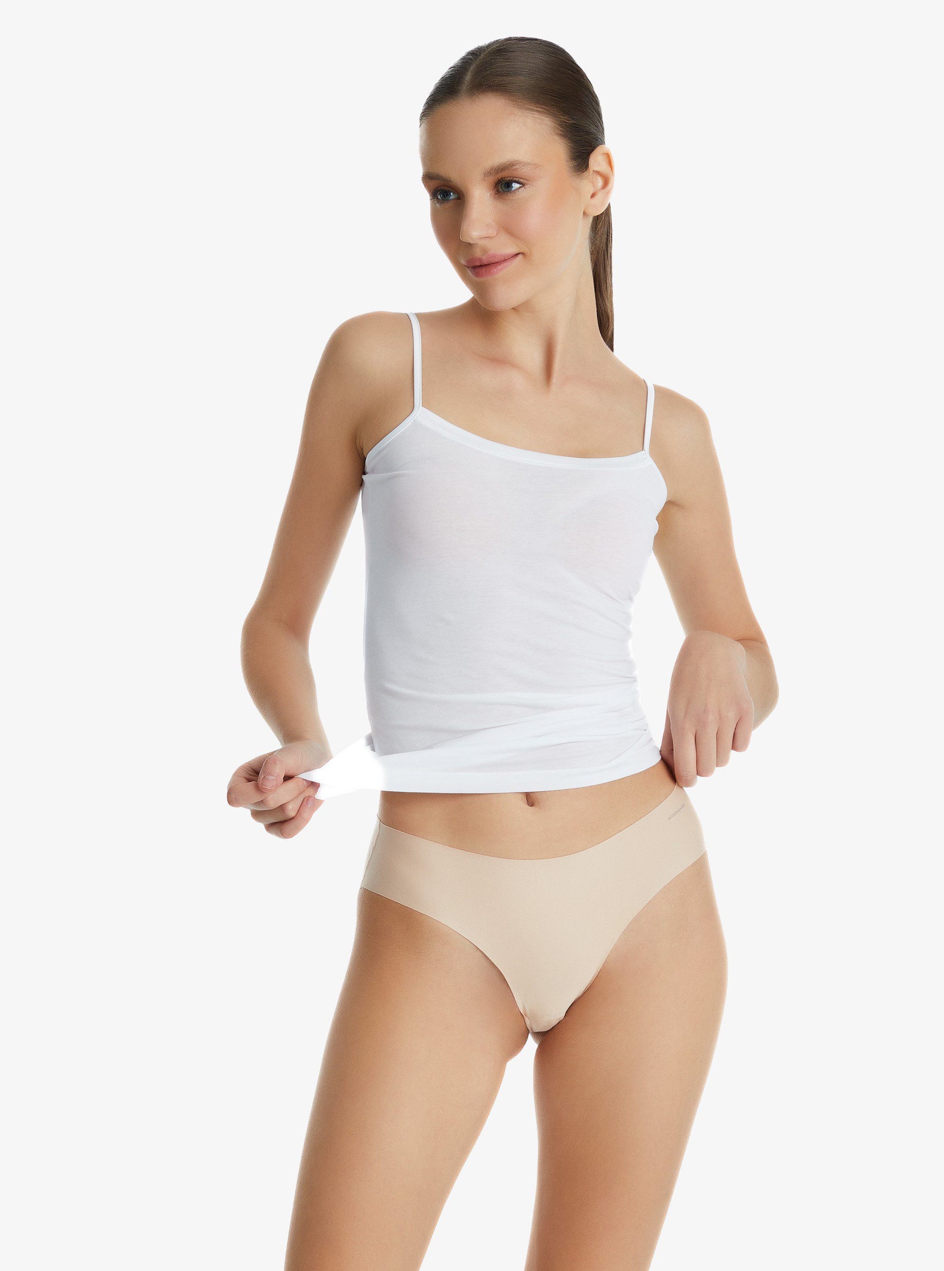 Damen Schwarze Slips 1663