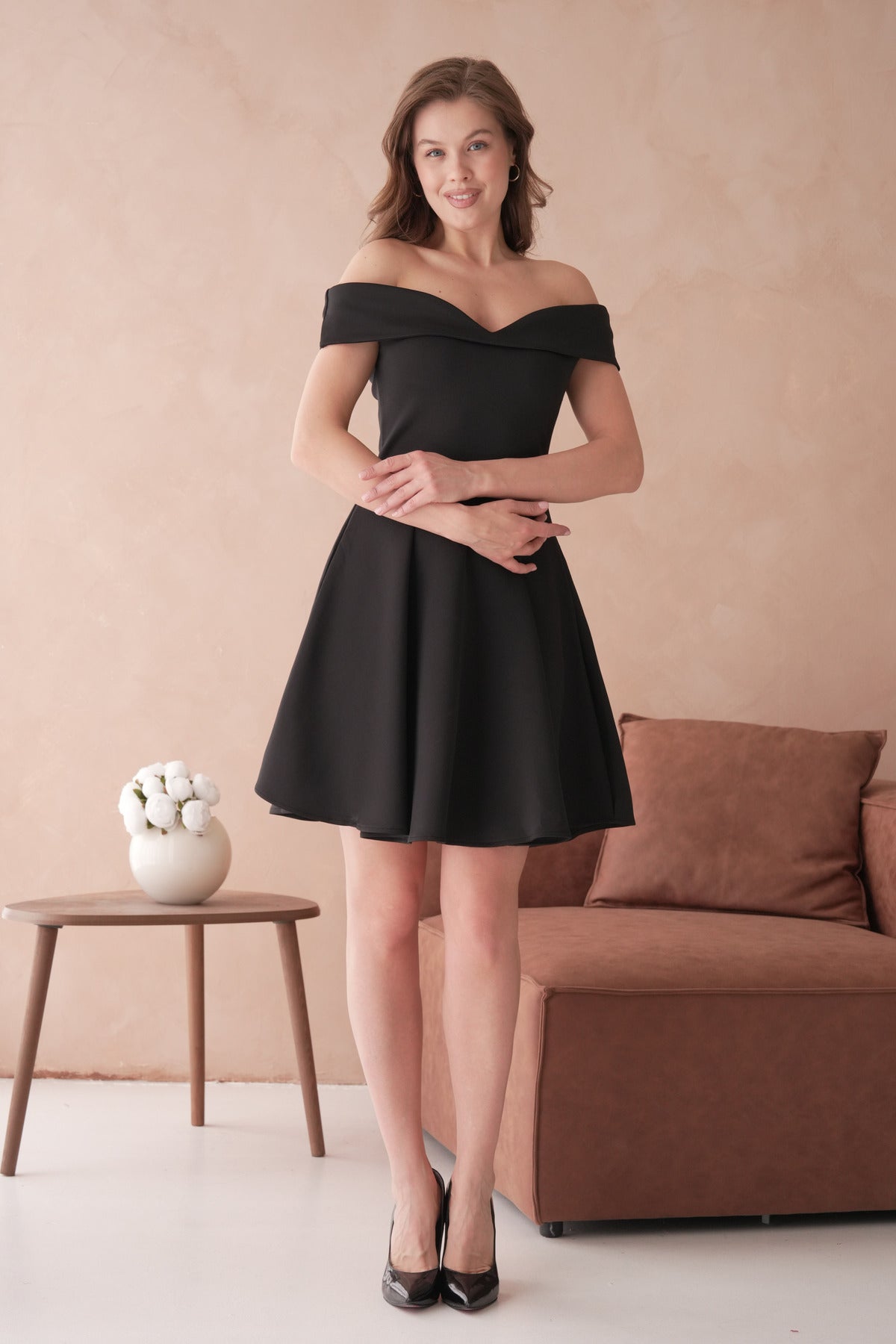 Trägerloses Kleid