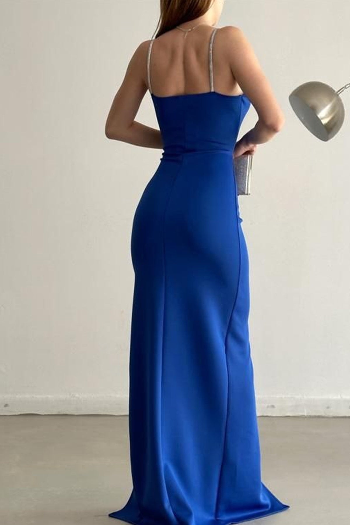 Maxikleid mit Schlitz