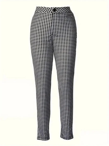 JANE'S Damen High Waist Muster Tauchhose