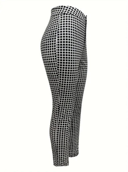 JANE'S Damen High Waist Muster Tauchhose