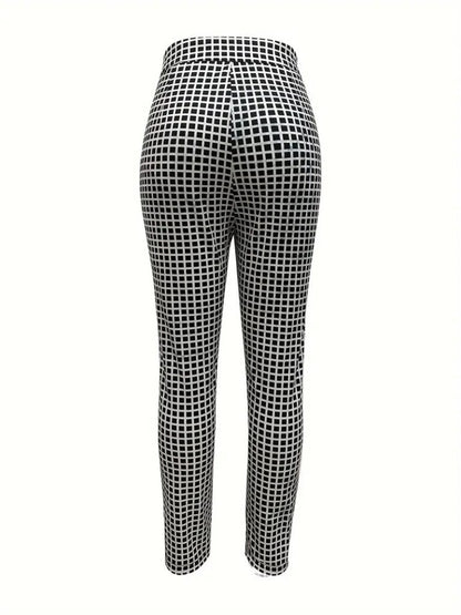 JANE'S Damen High Waist Muster Tauchhose
