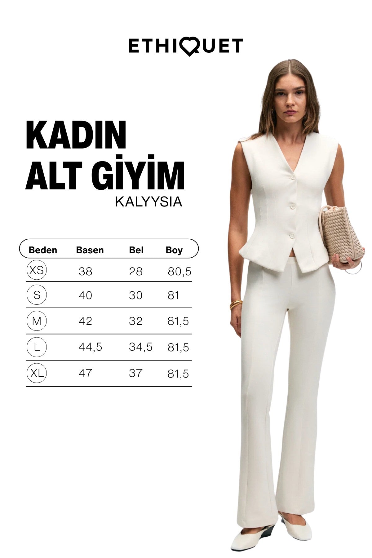 KALYYSIA Damen Weite Hose