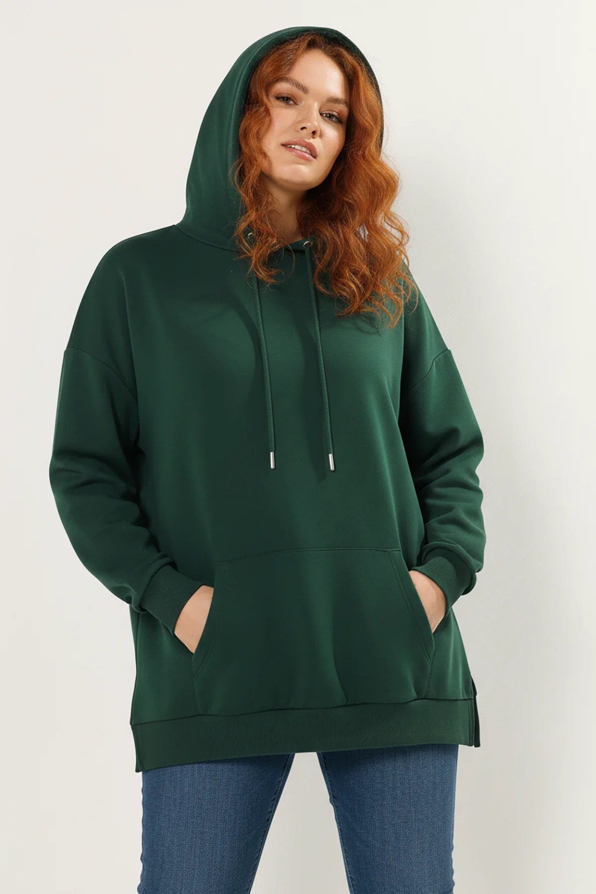 Kapuzenpullover mit Kängurutasche