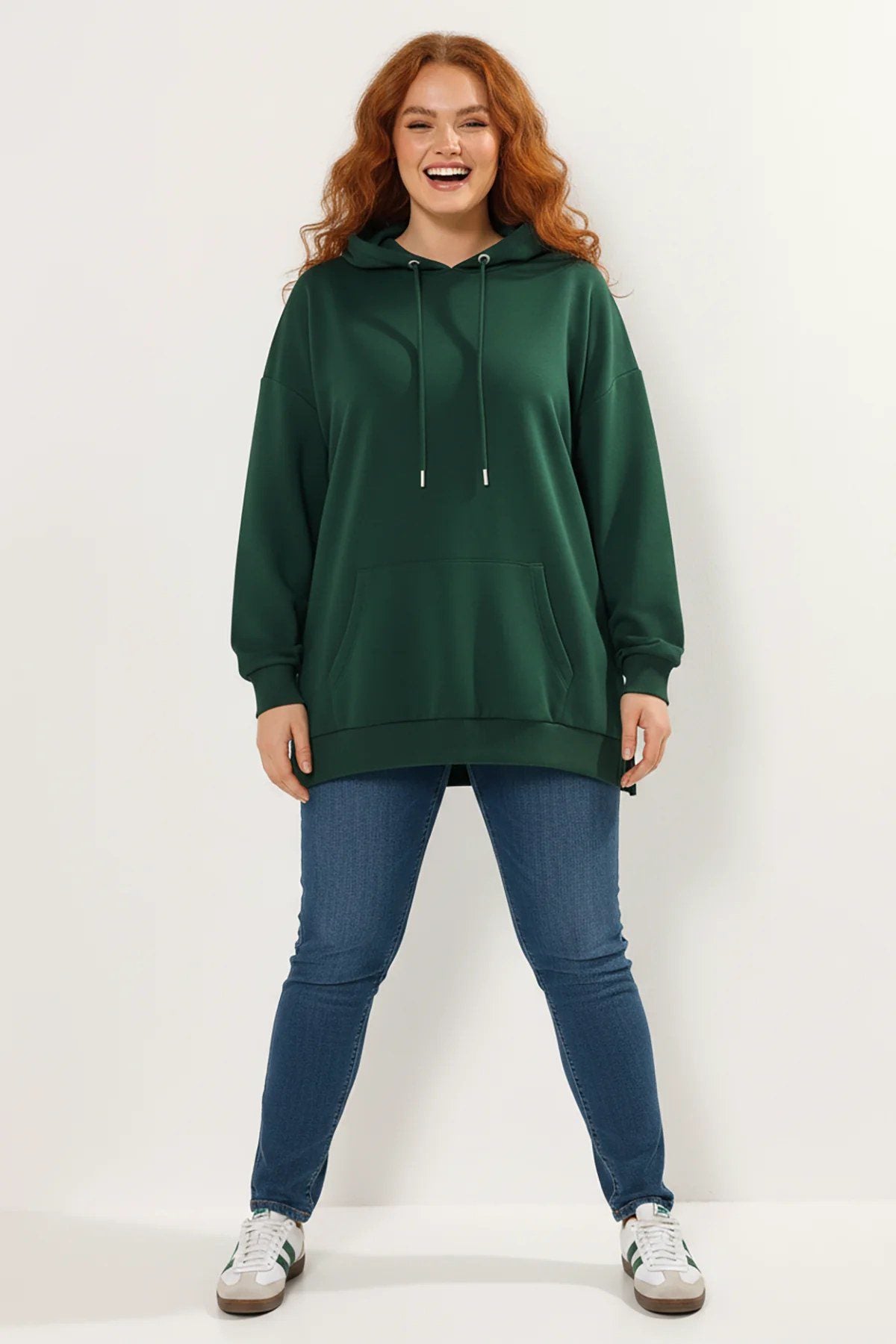 Kapuzenpullover mit Kängurutasche